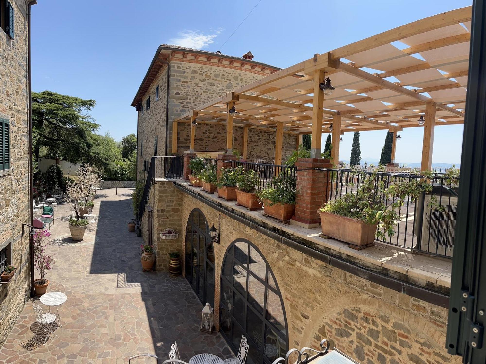 Villa Schiatti กอร์โตนา ภายนอก รูปภาพ